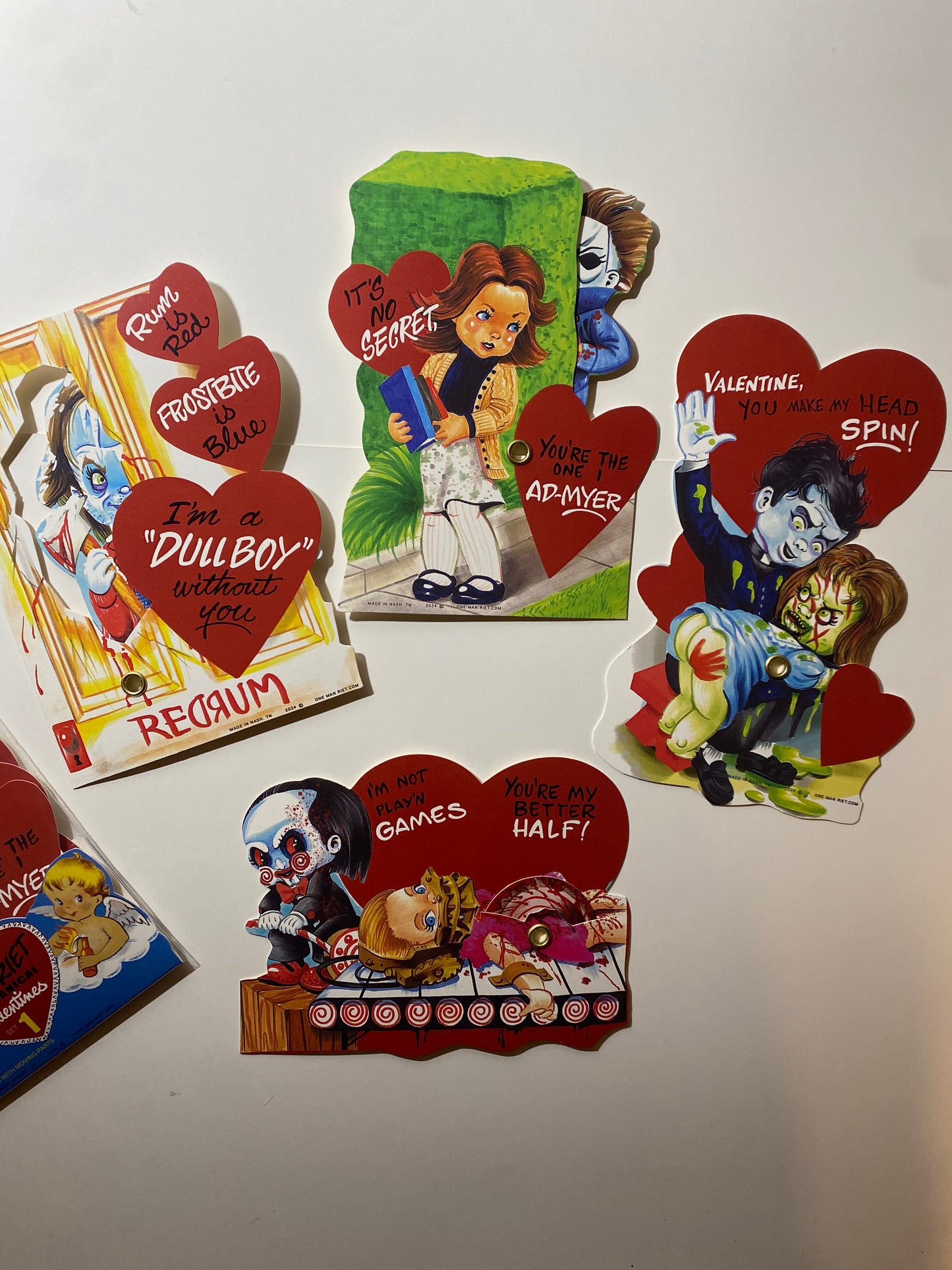 Mechanical Valentines Set 1