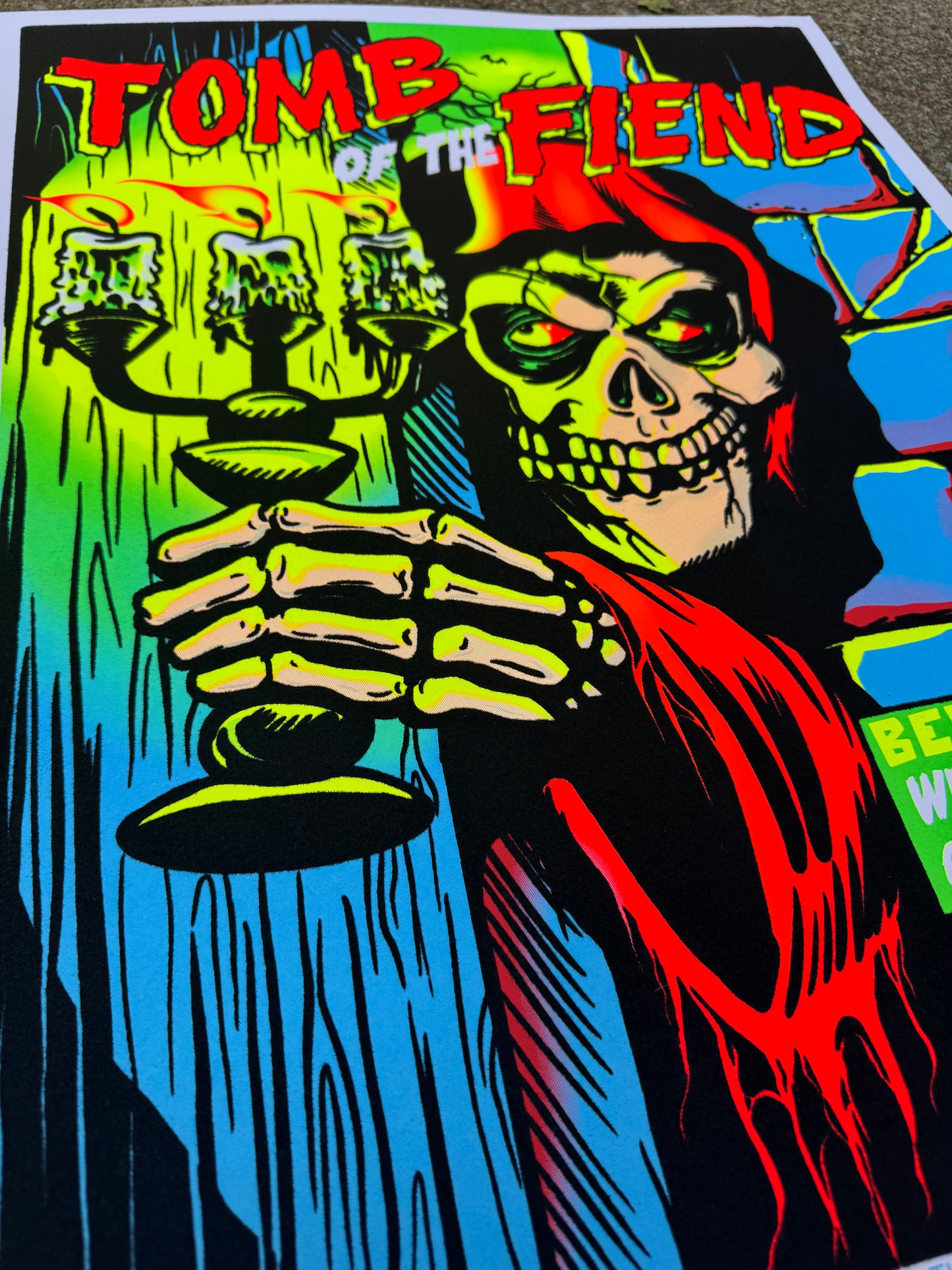 Tomb of the Fiend UV Print
