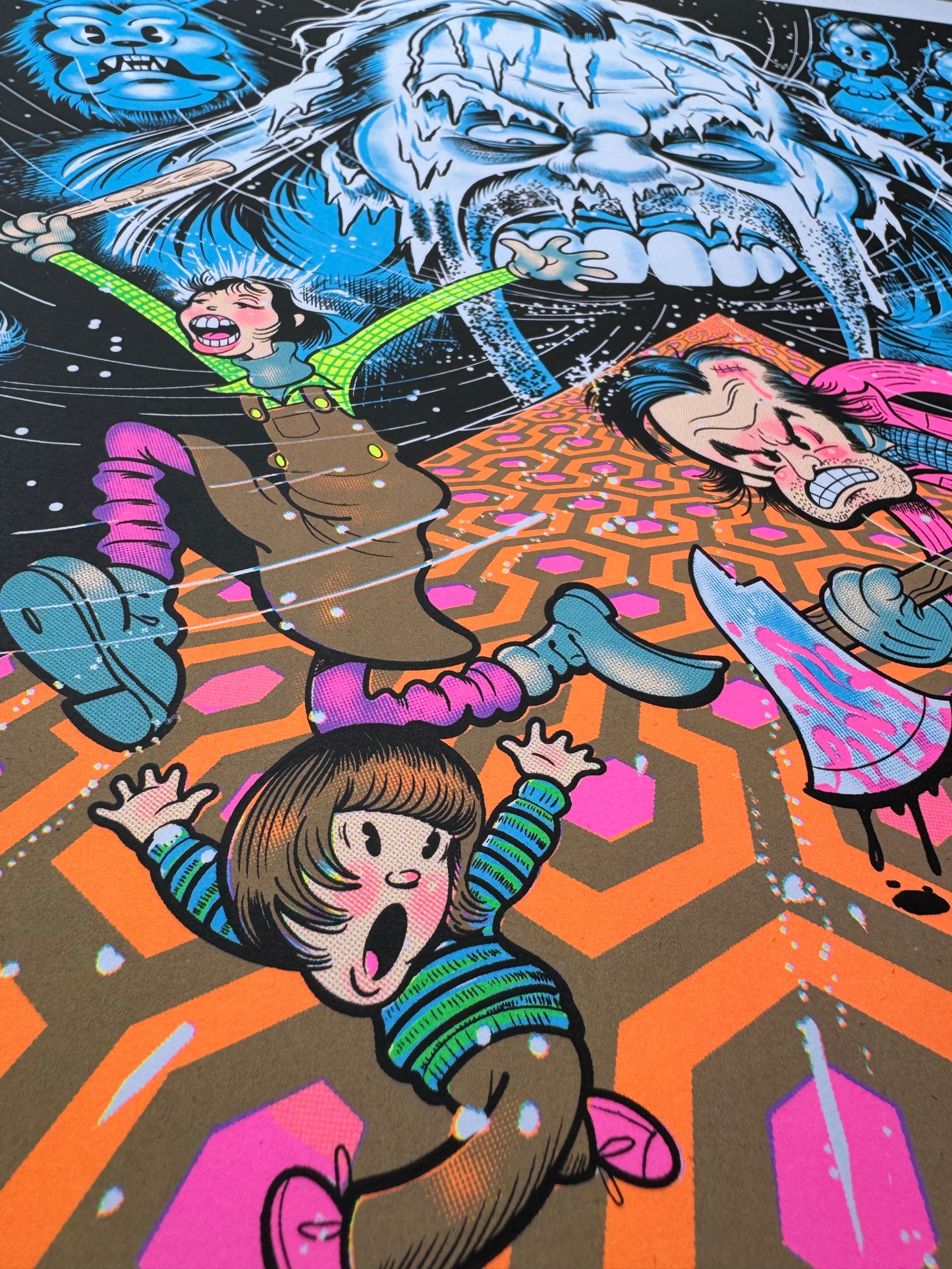 The OverLook Parody BlackLight Print