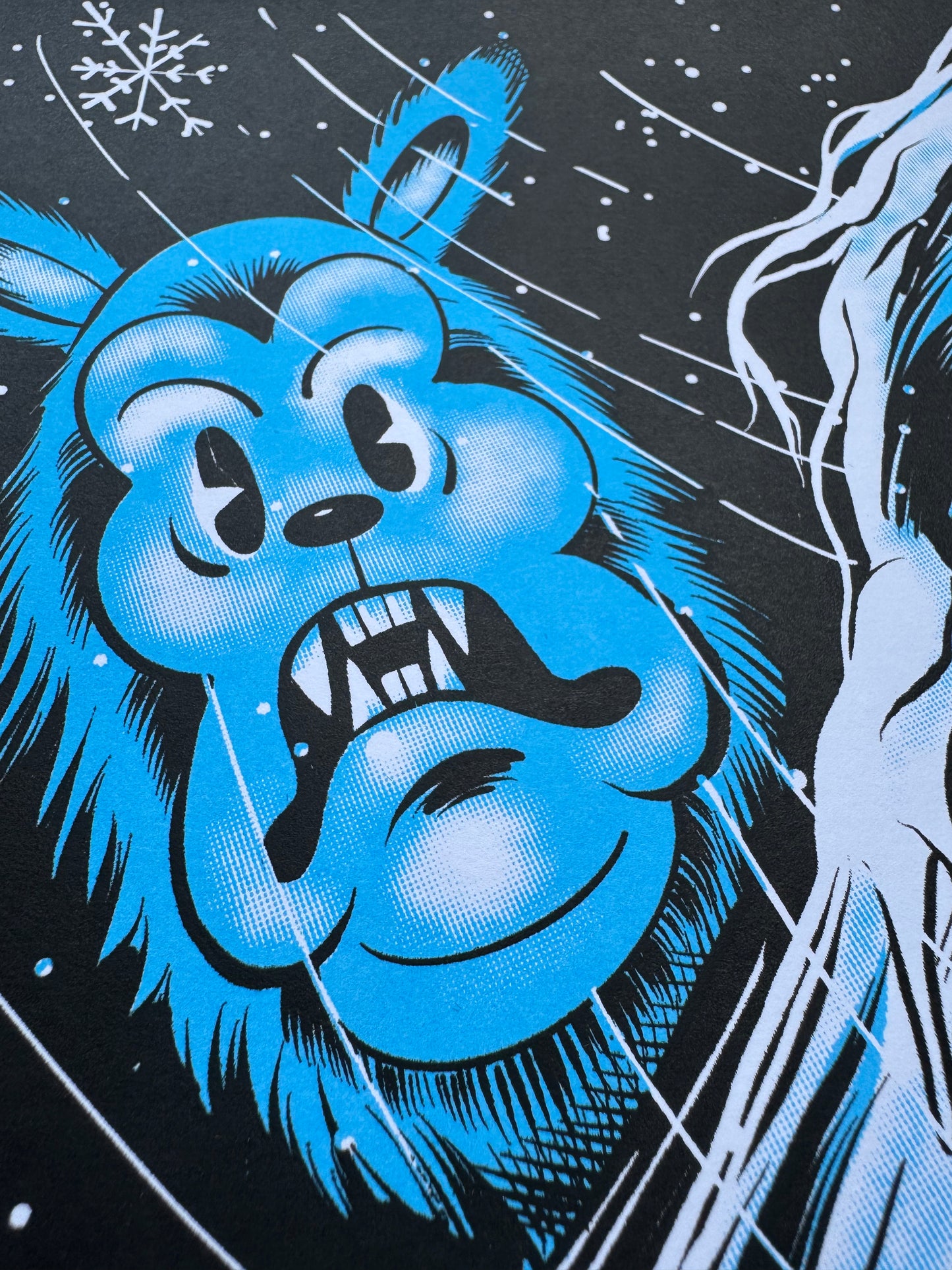 The OverLook Parody BlackLight Print