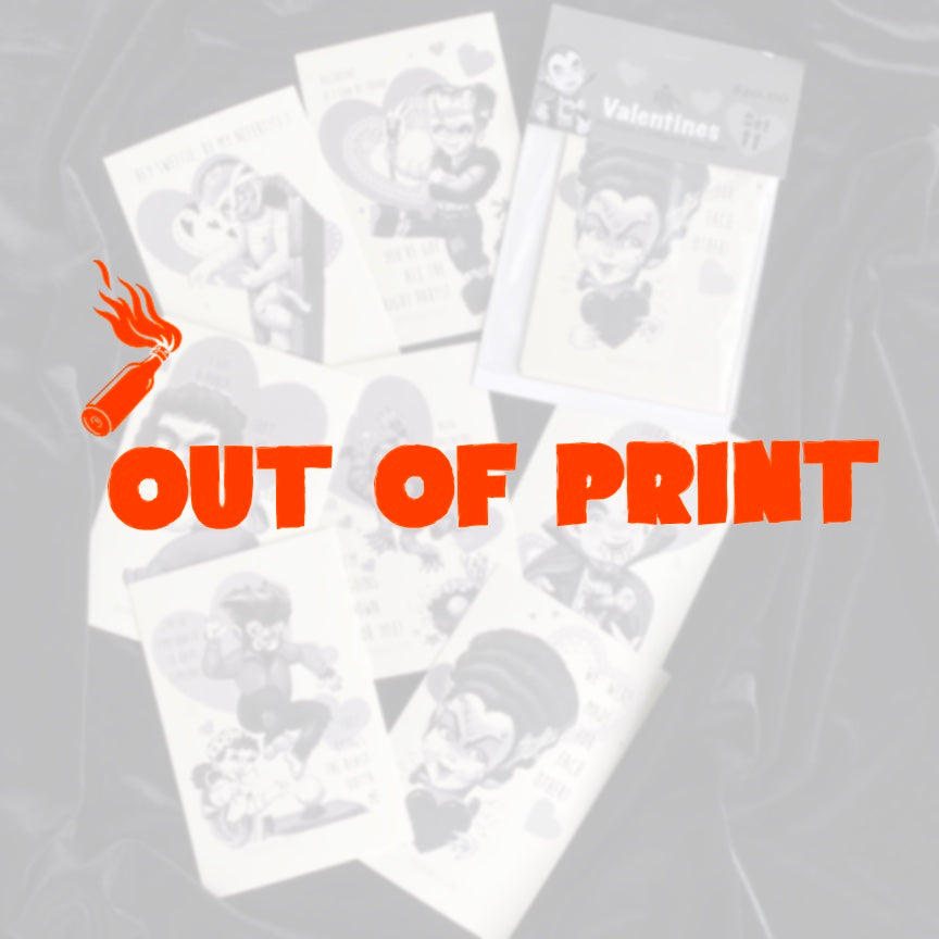 Set 11: Horror Valentines Cards