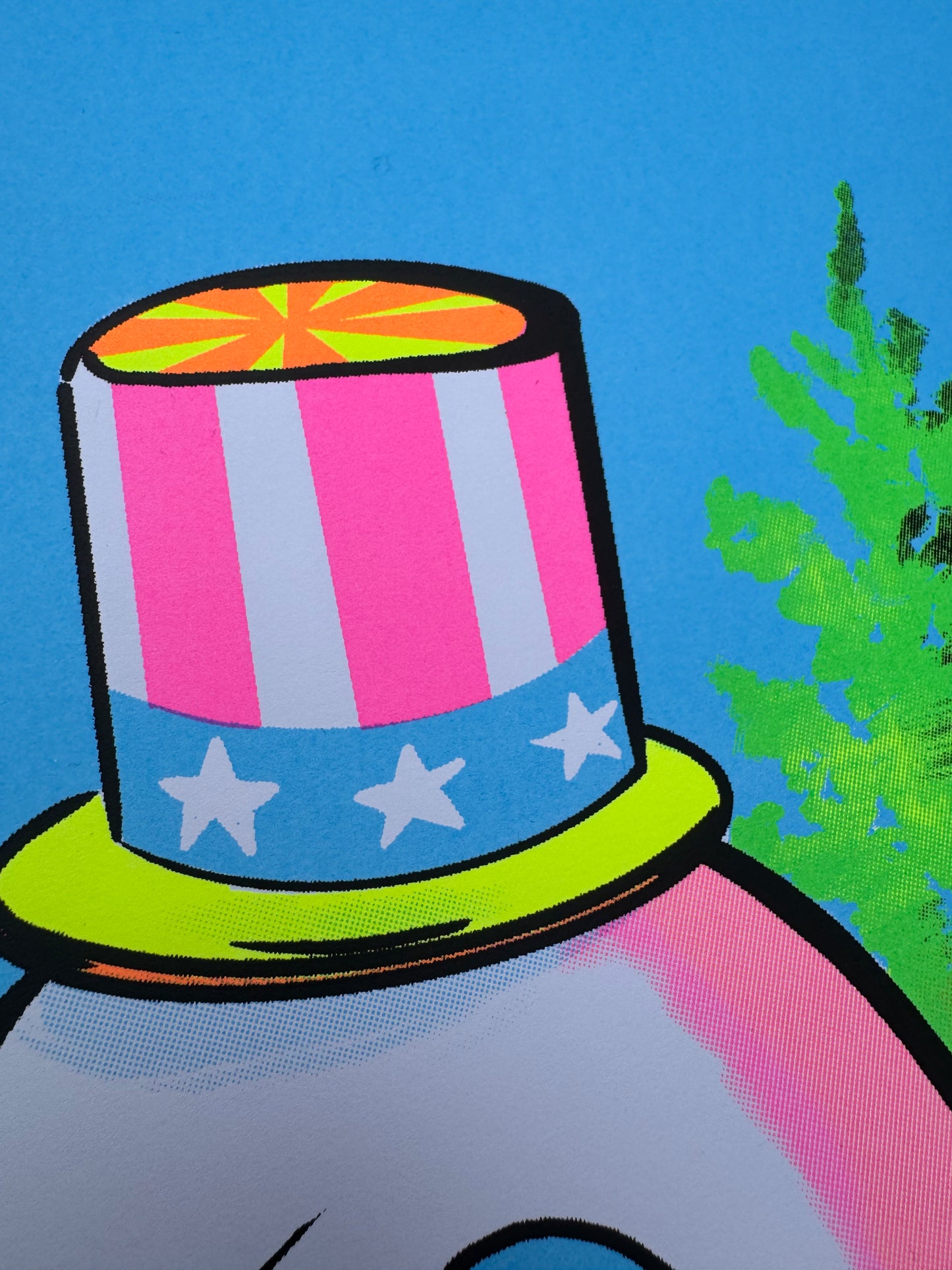 "John Wayne Spaulding" parody UV Print