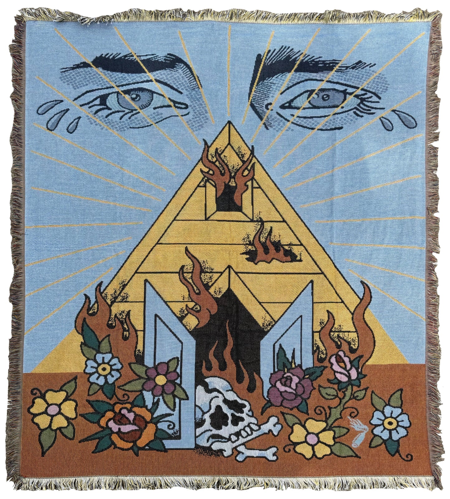 Pagan Pyramid Blanket / Tapestry