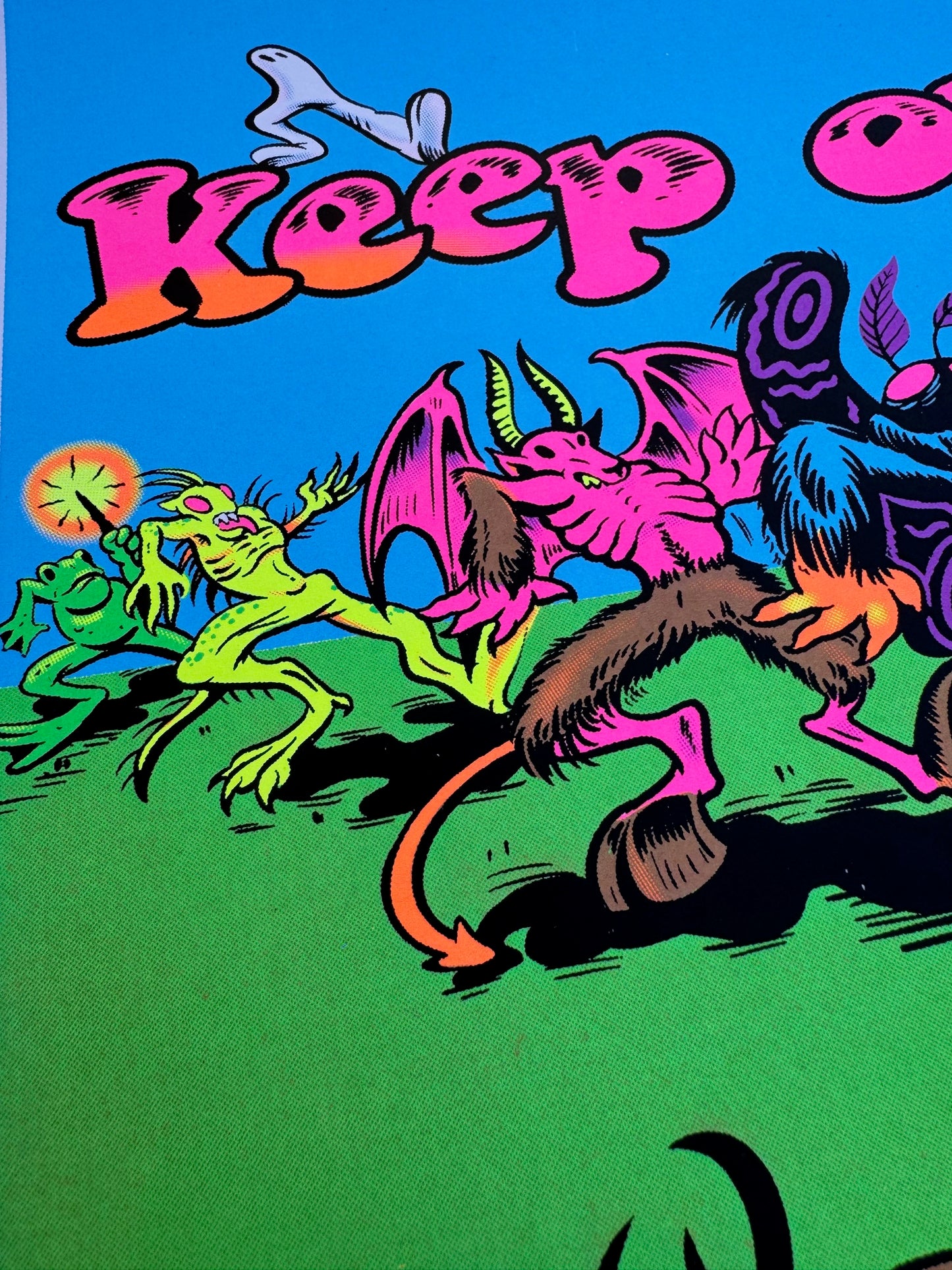 Keep on Believin' UV Print