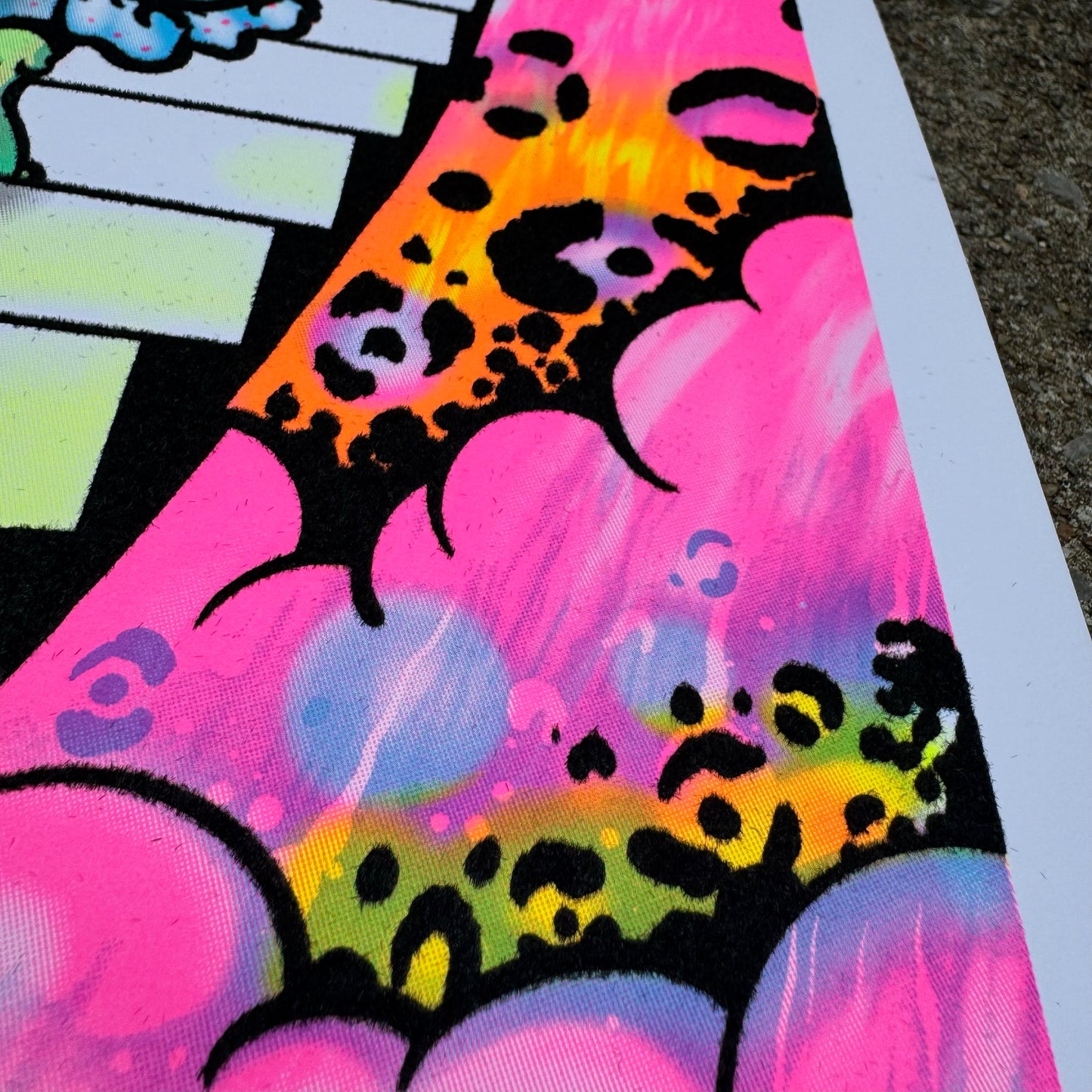 "Stairway to Heck" UV Parody Print
