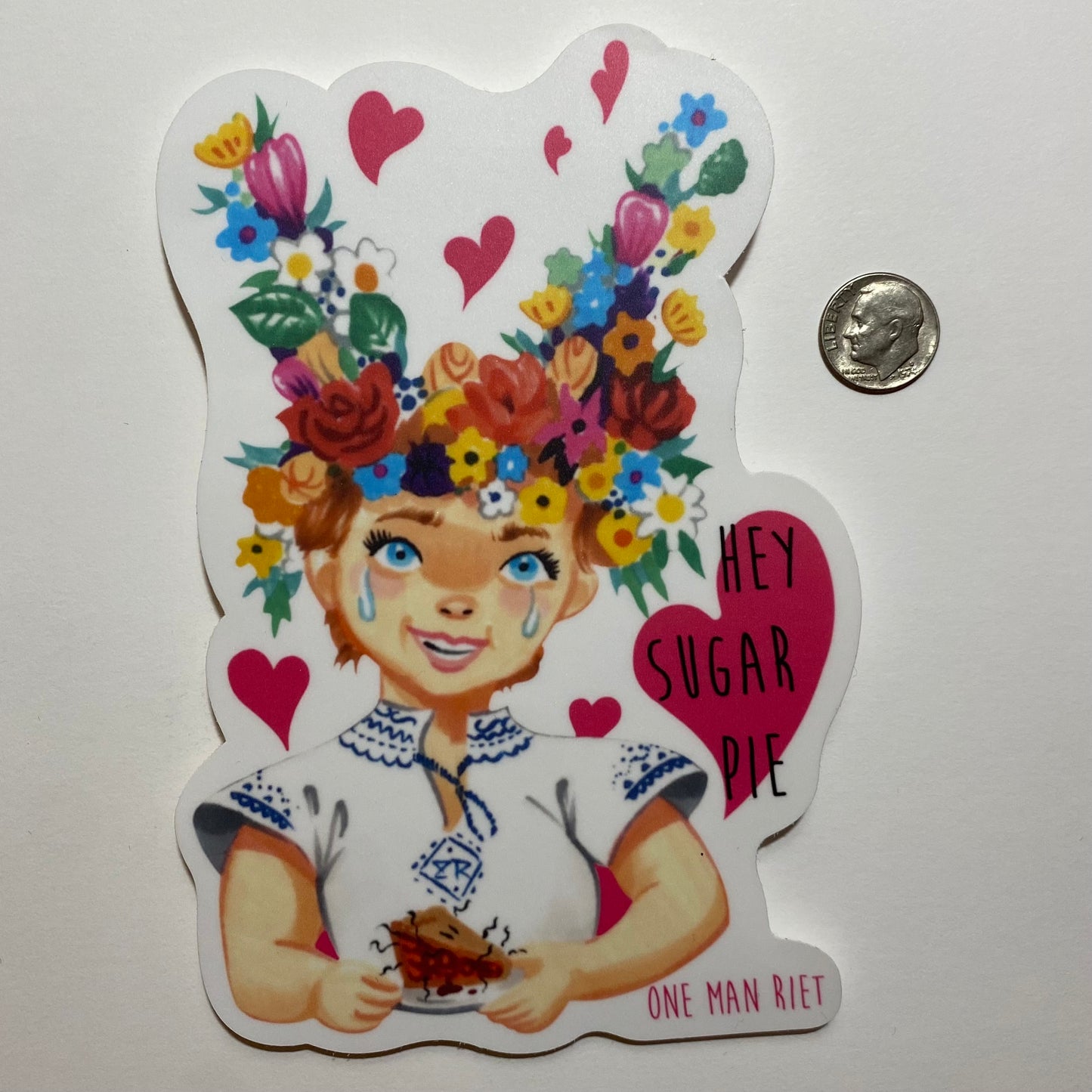 Sugar Pie Parody Sticker