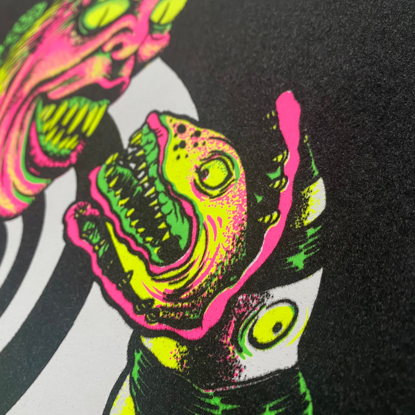 WormHole Parody Blacklight Print