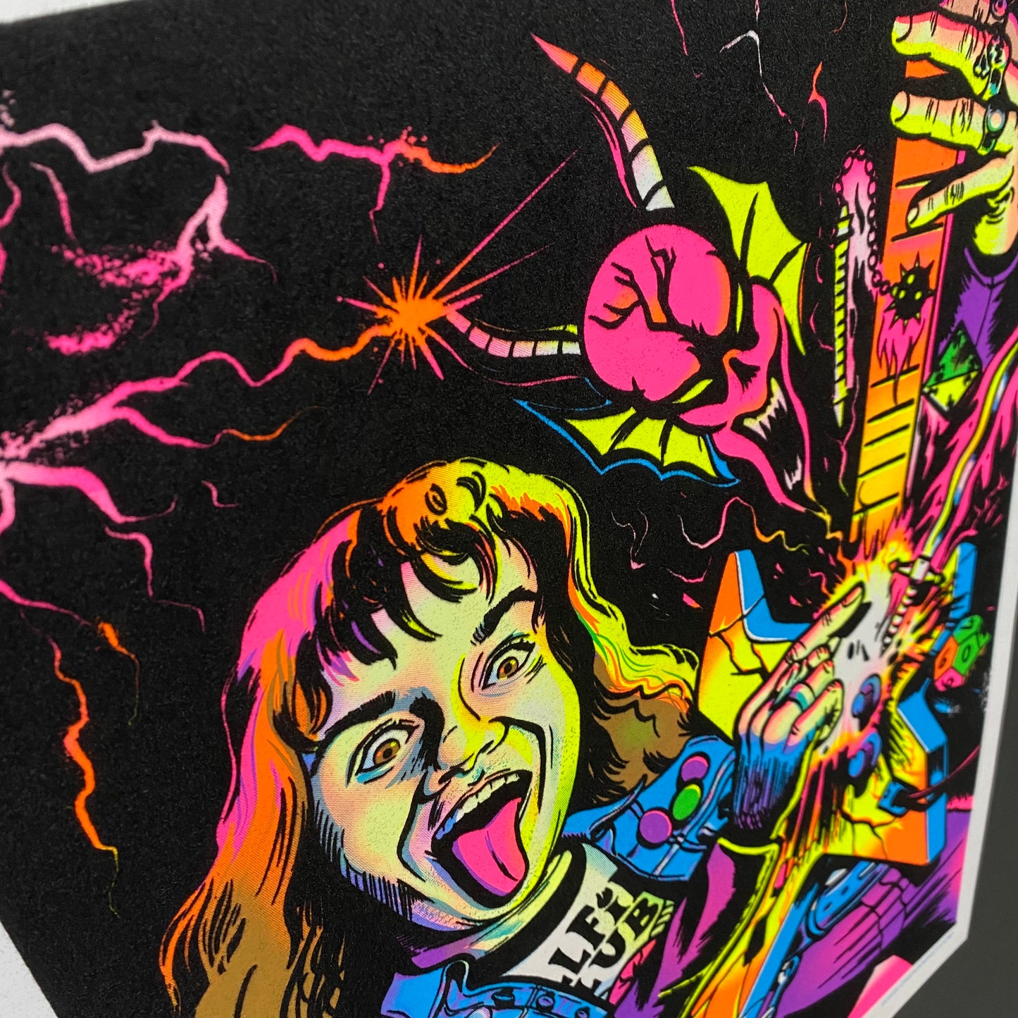"Obey Your Master" Blacklight Parody Print