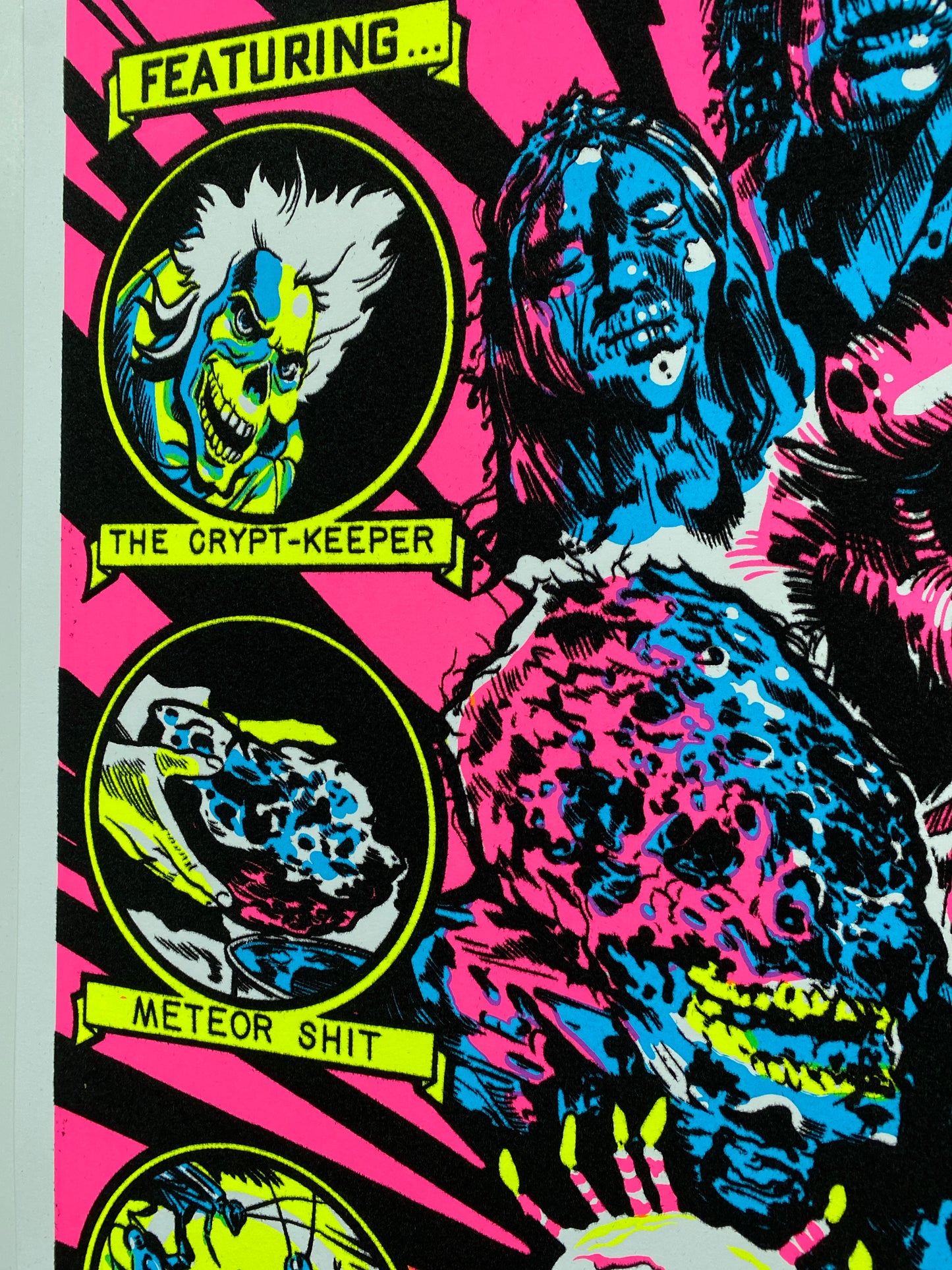creepshow blacklight poster