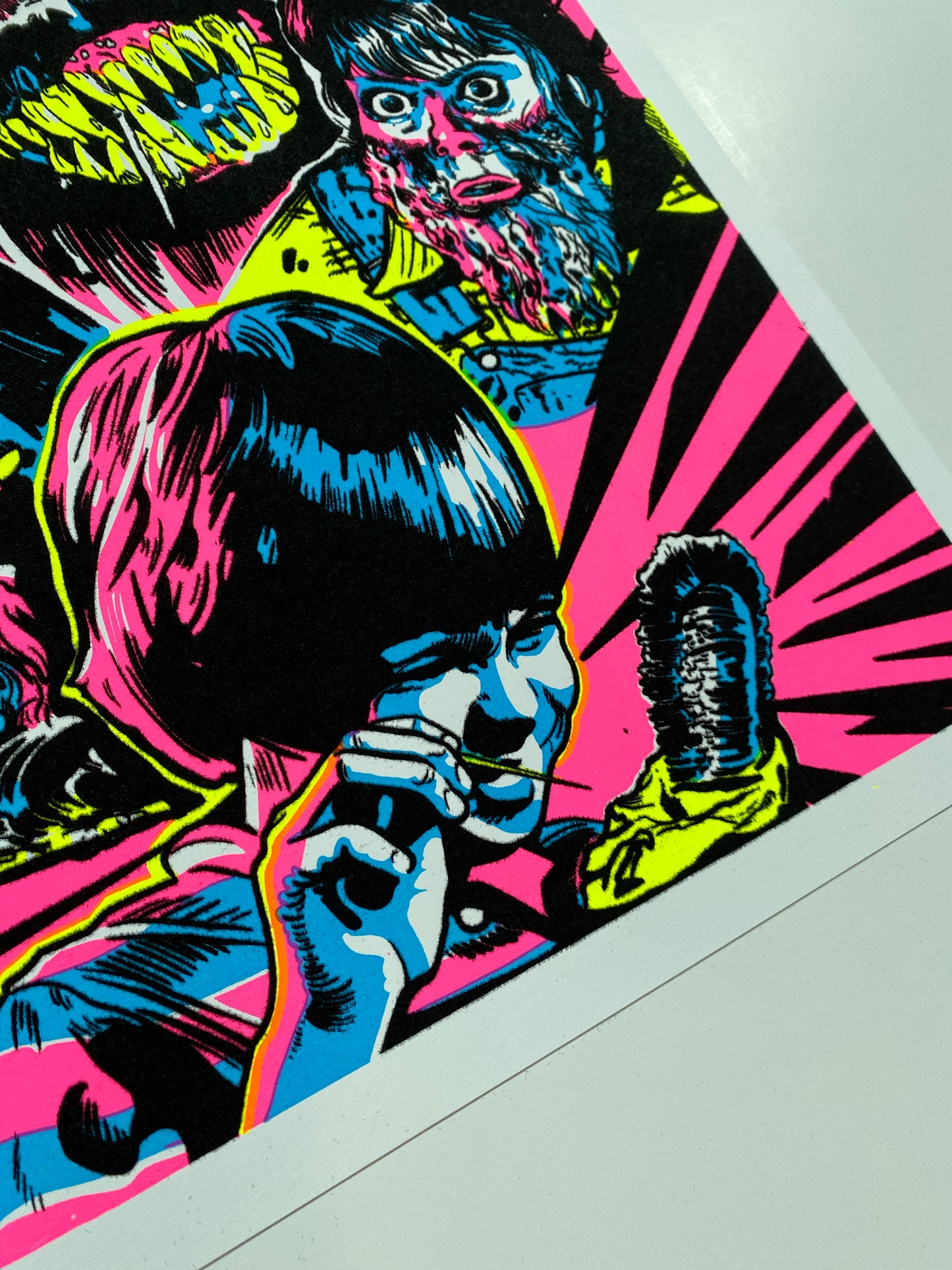 creepshow blacklight poster