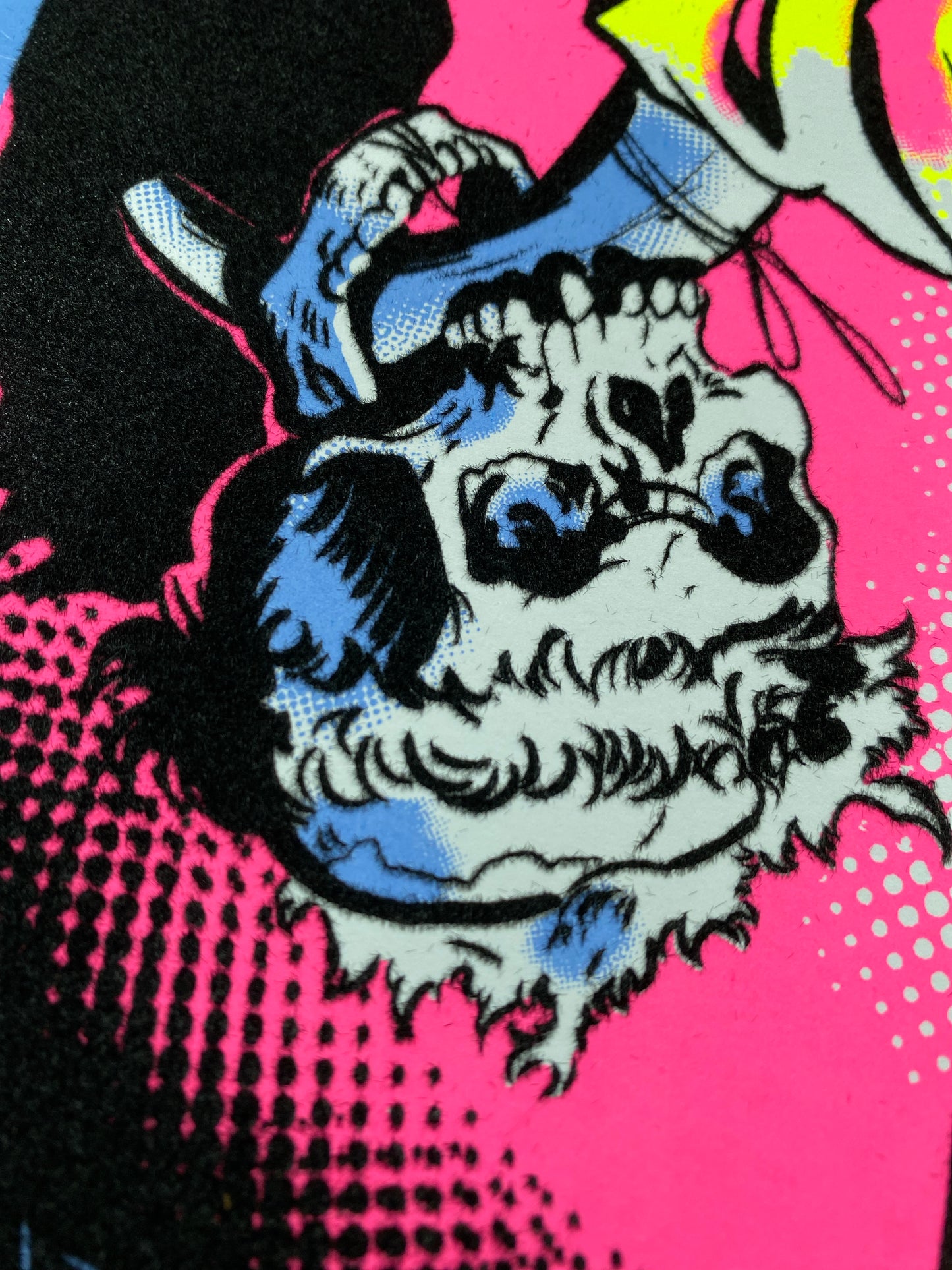"Head Cheese" Parody Blacklight Print