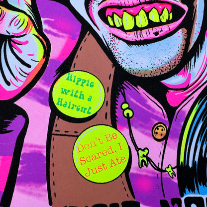 "Make Music, Not War" Parody UV Print