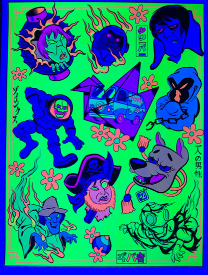 "Mystery in Tokyo"  UV Print