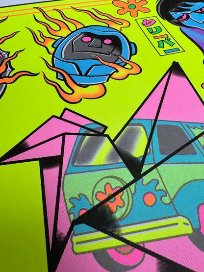 "Mystery in Tokyo"  UV Print