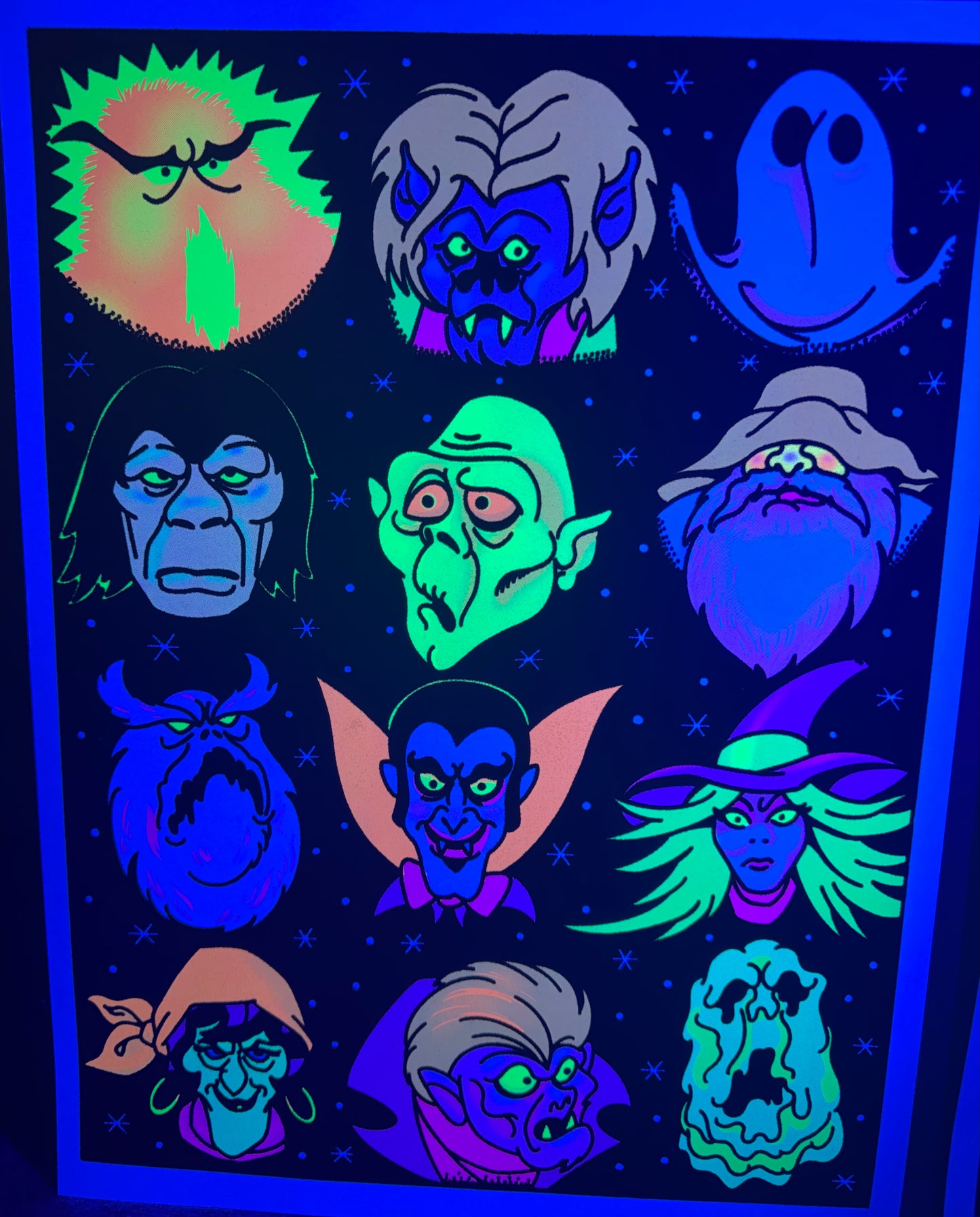 "Dog Detective Monsters Vol.2"  UV Print