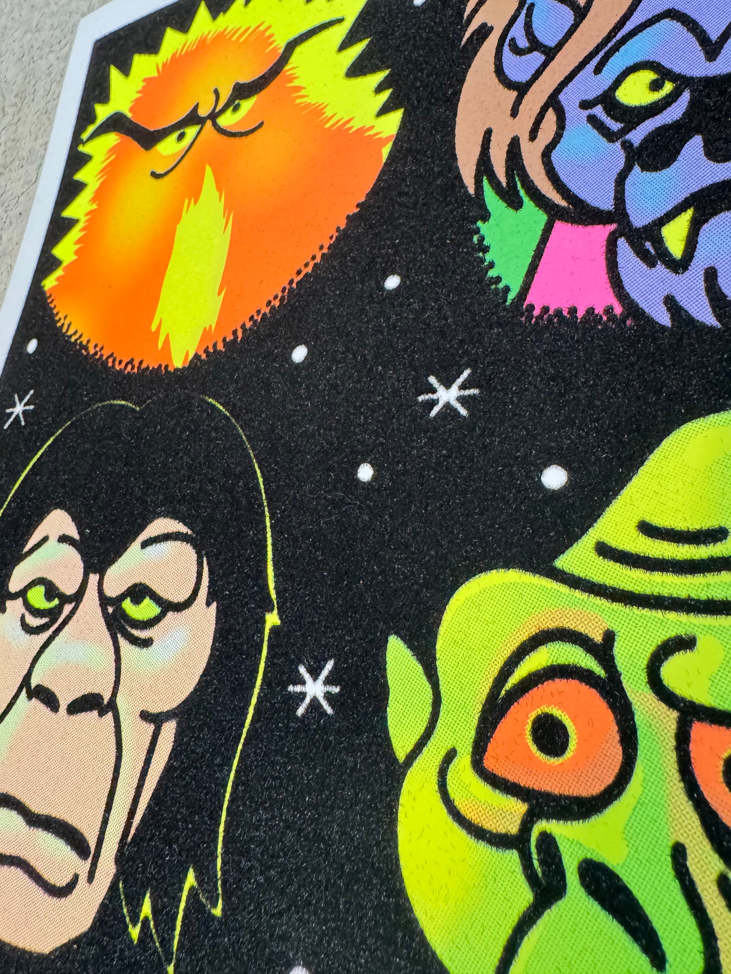 "Dog Detective Monsters Vol.2"  UV Print