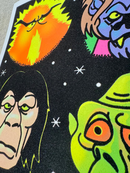 "Dog Detective Monsters Vol.2"  UV Print
