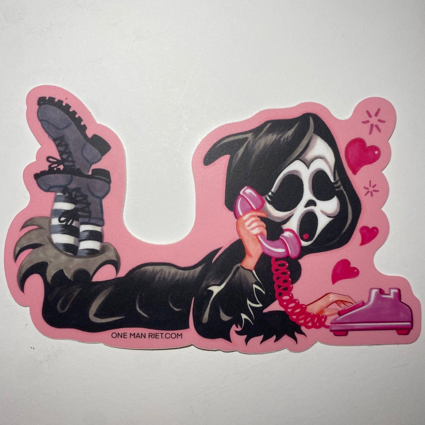 Chatty Ghost Sticker