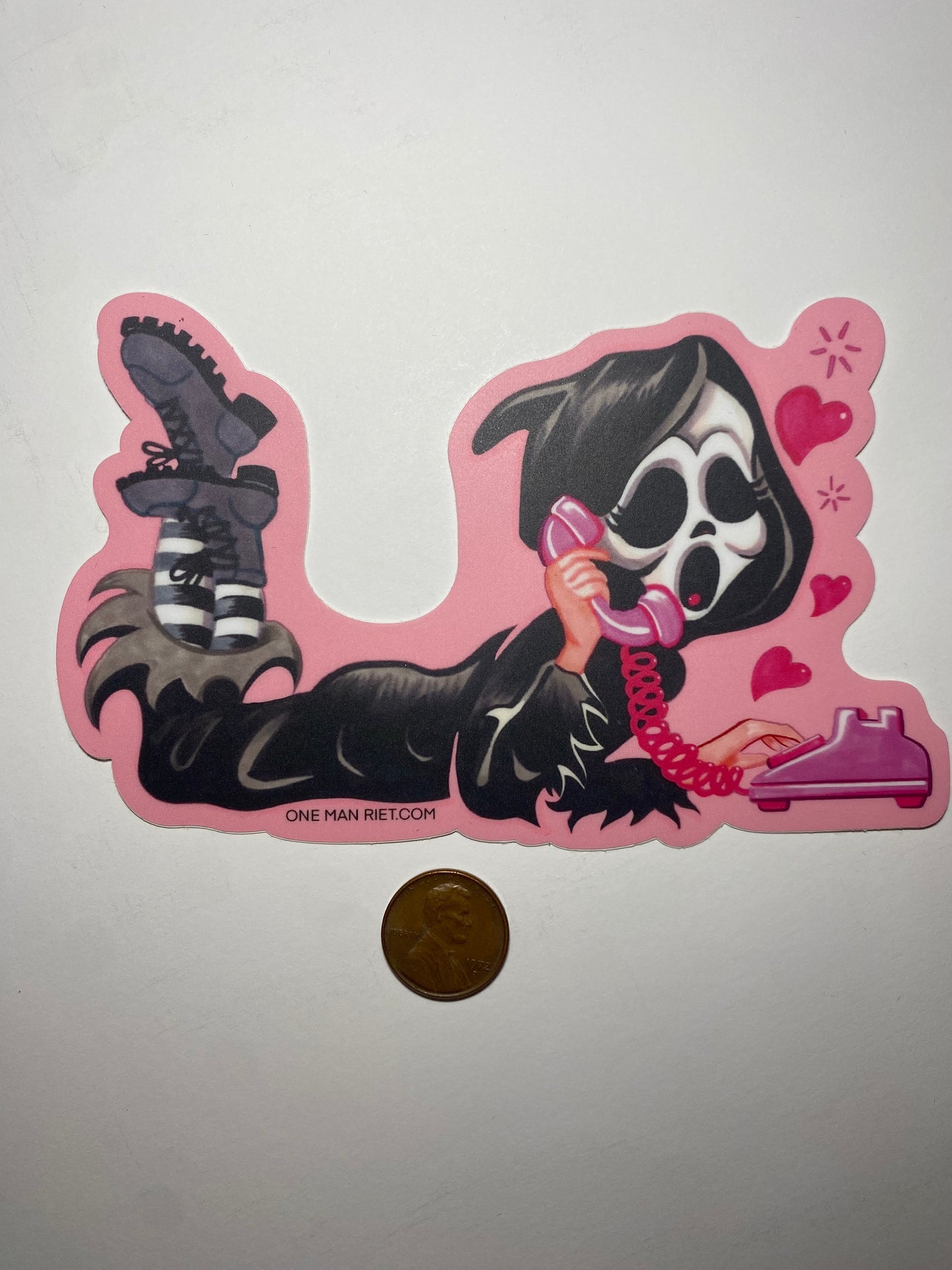 Chatty Ghost Sticker