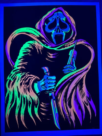 "Don't Fear the Creeper" V2  Blacklight Parody Print