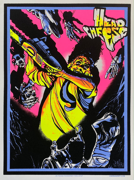 "Head Cheese" Parody Blacklight Print
