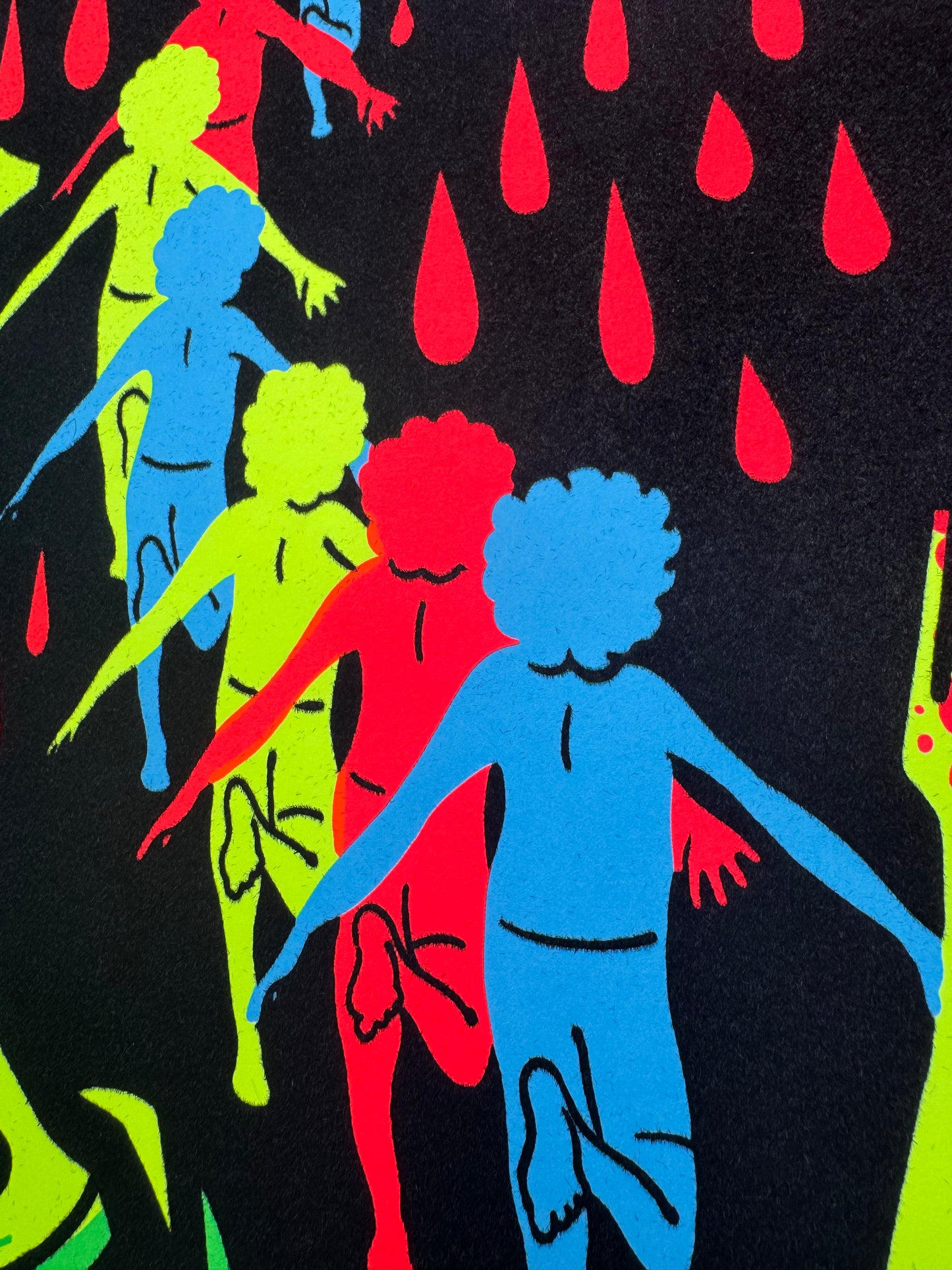 "Visit from Aunt Gladys" Parody UV Print