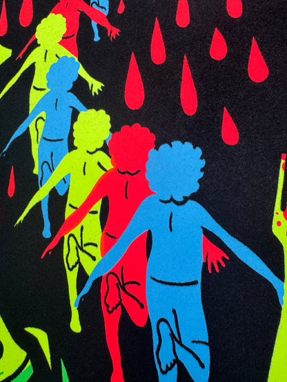 "Visit from Aunt Gladys" Parody UV Print