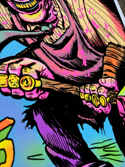 "Kemper Kill" BlackLight Parody Print