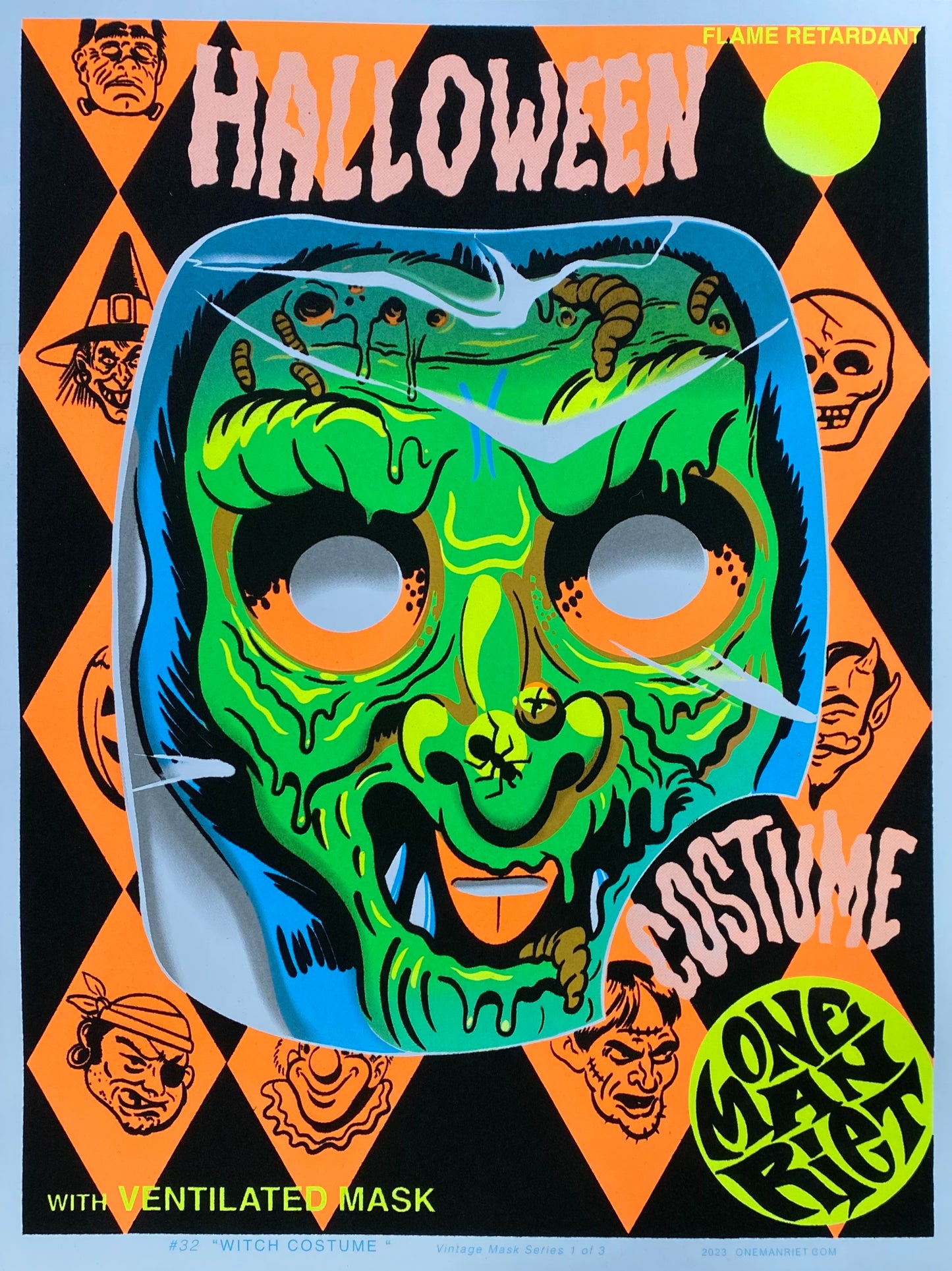 "The Big 3" BlackLight Print Set