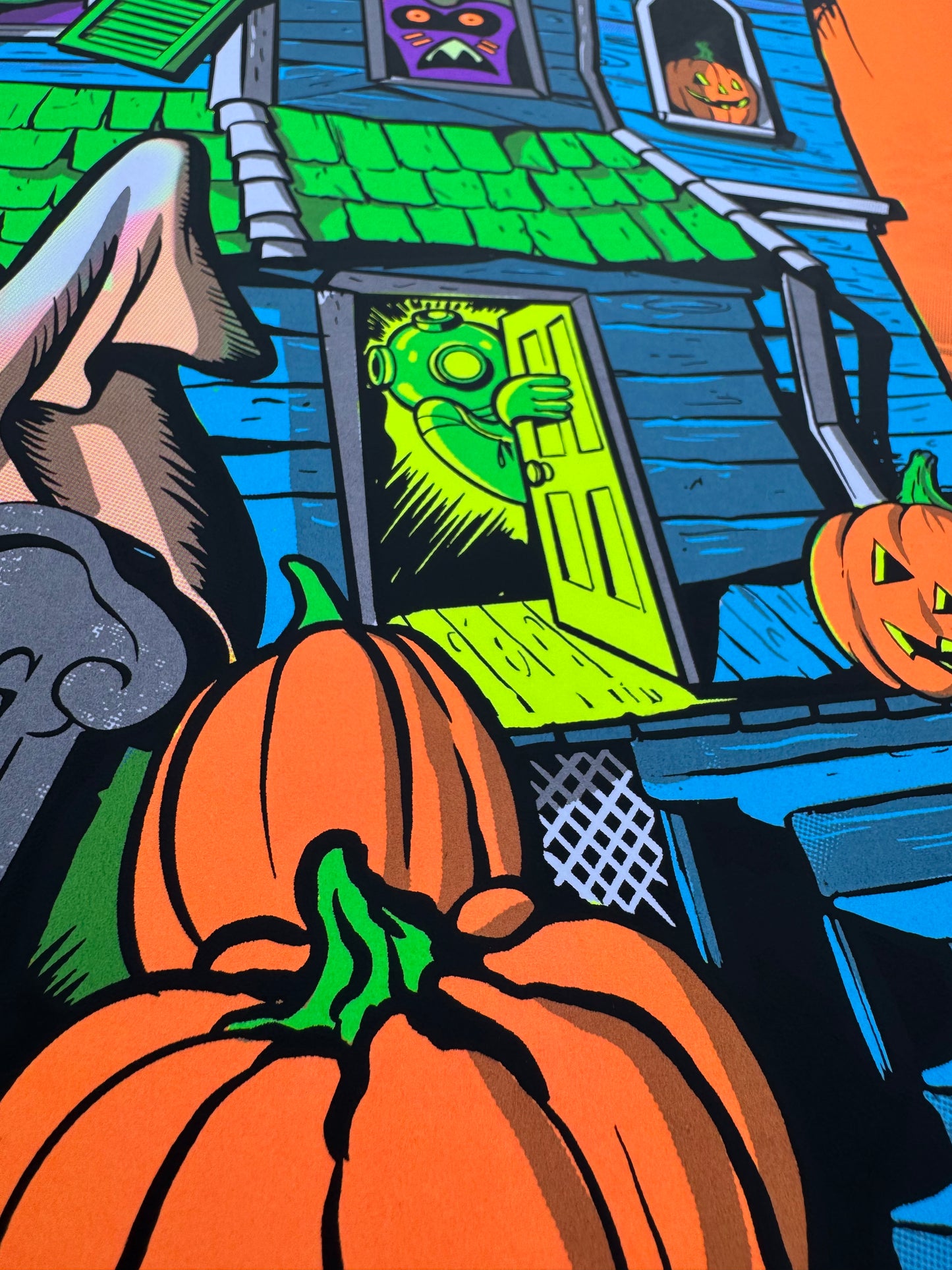 Monster Mansion UV Print