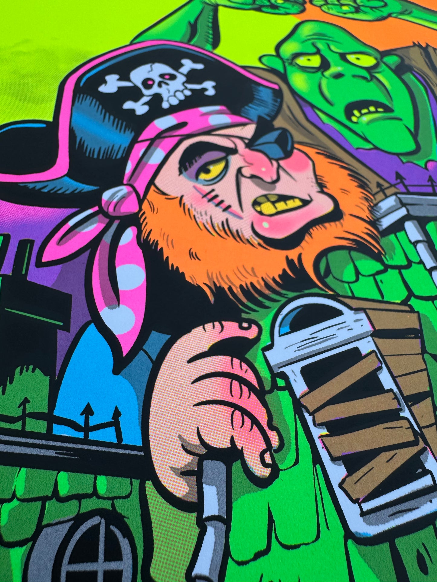 Monster Mansion UV Print