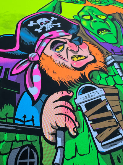 Monster Mansion UV Print