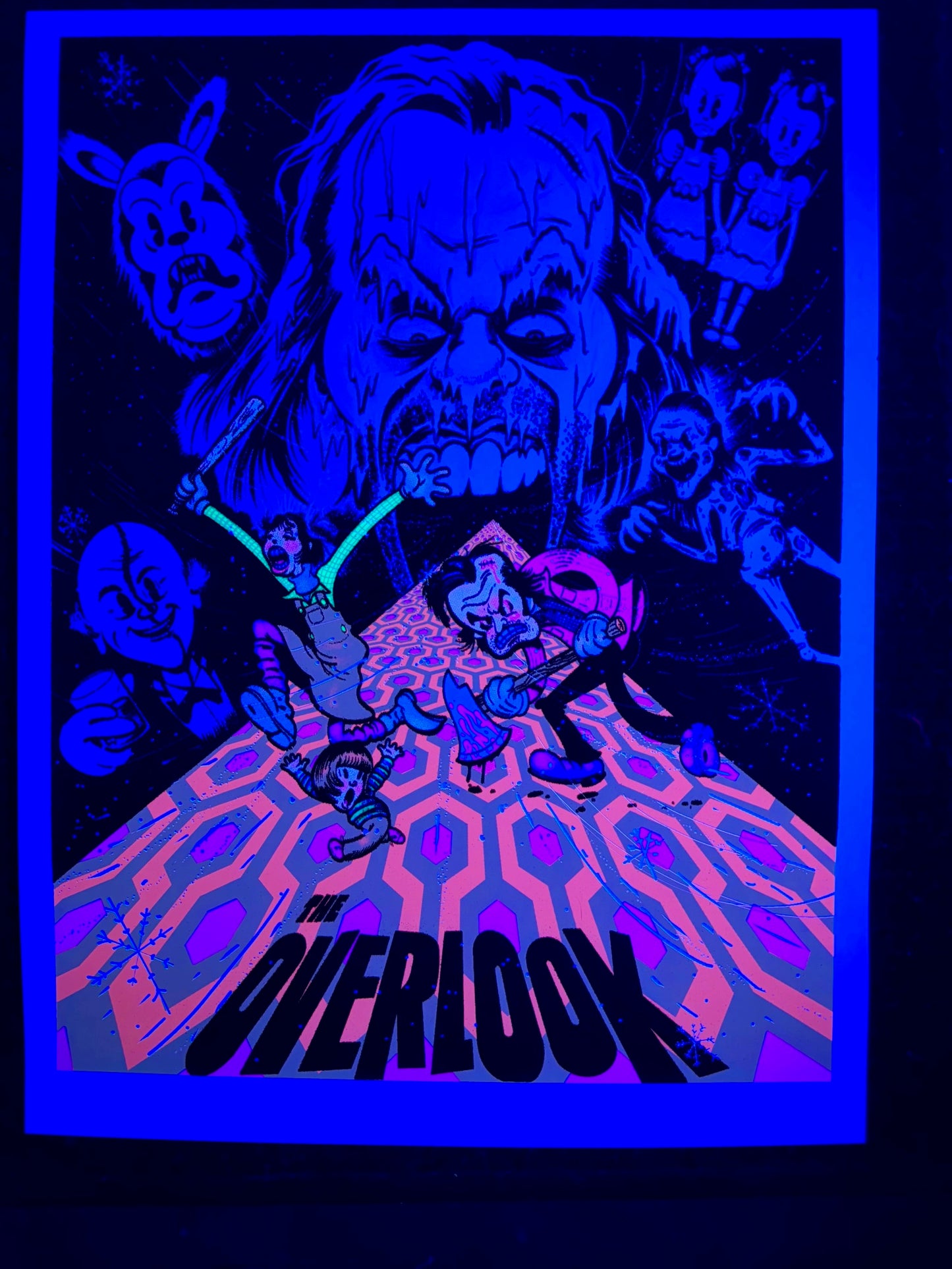 The OverLook Parody BlackLight Print