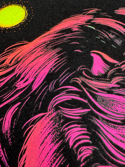 "Red Wolf" Blacklight Parody Print