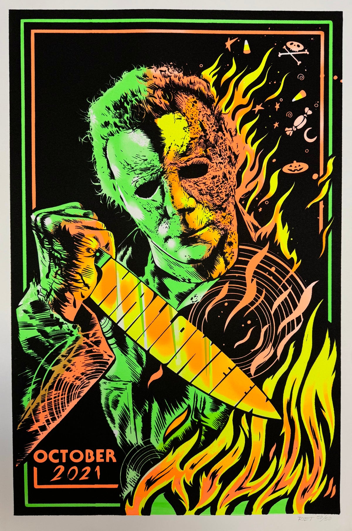 GIANT "Shape" UV Parody Print