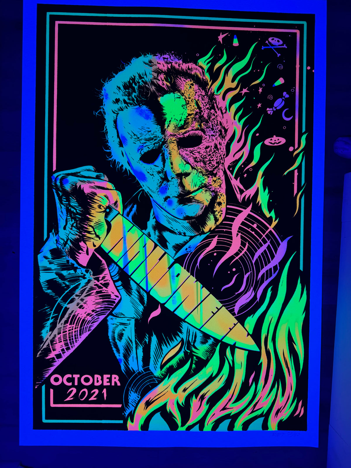 GIANT "Shape" UV Parody Print
