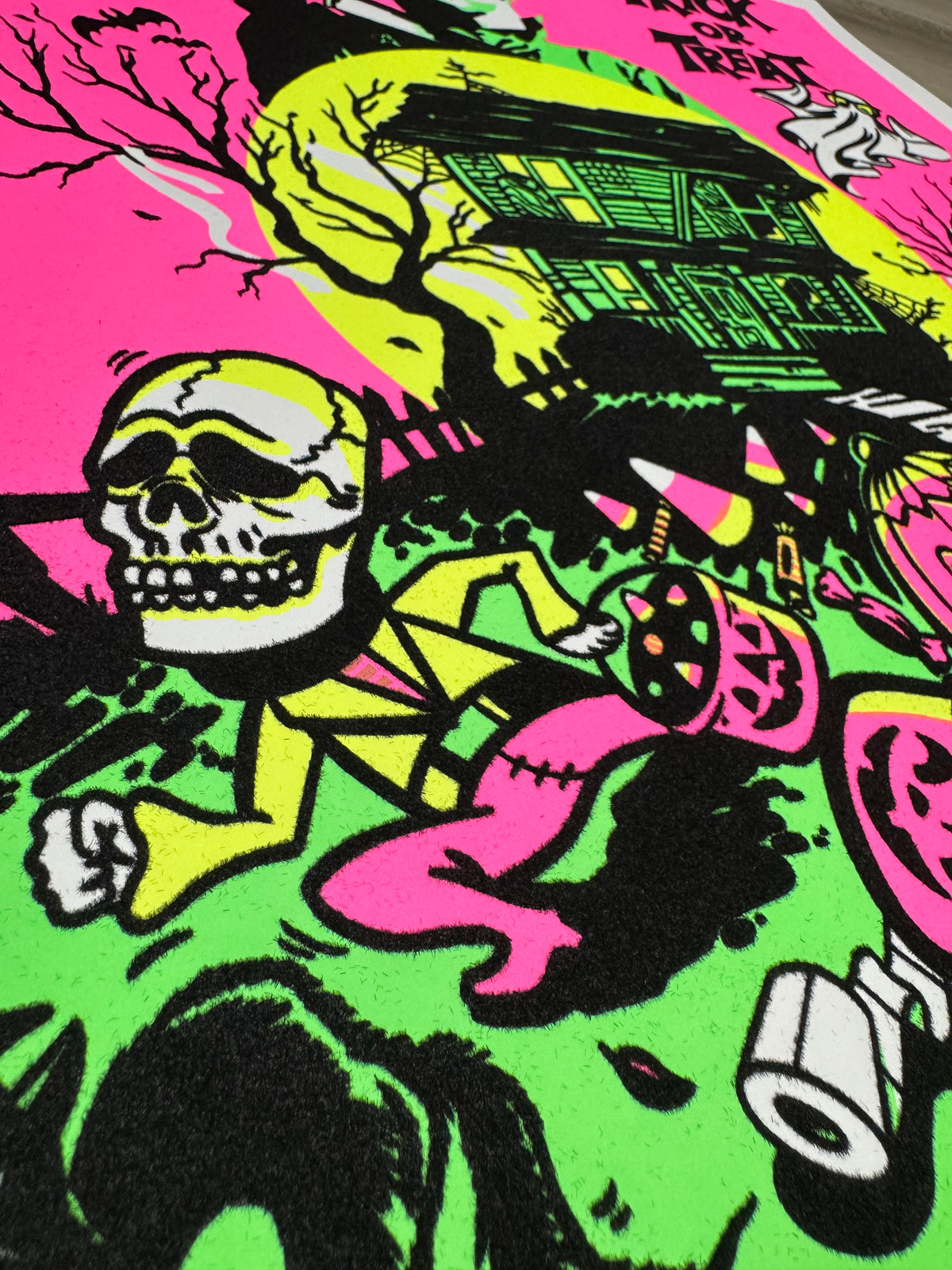 "The Season They Came Home" BlackLight Parody Print