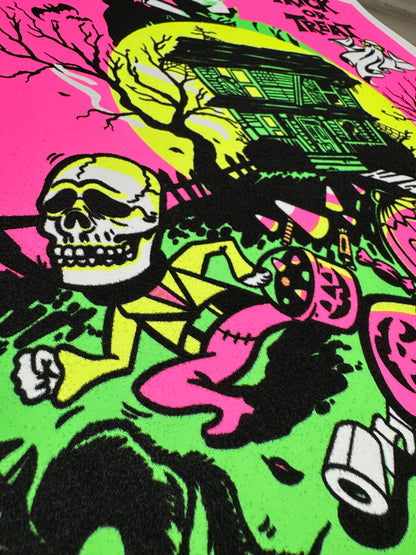 "The Season They Came Home" BlackLight Parody Print