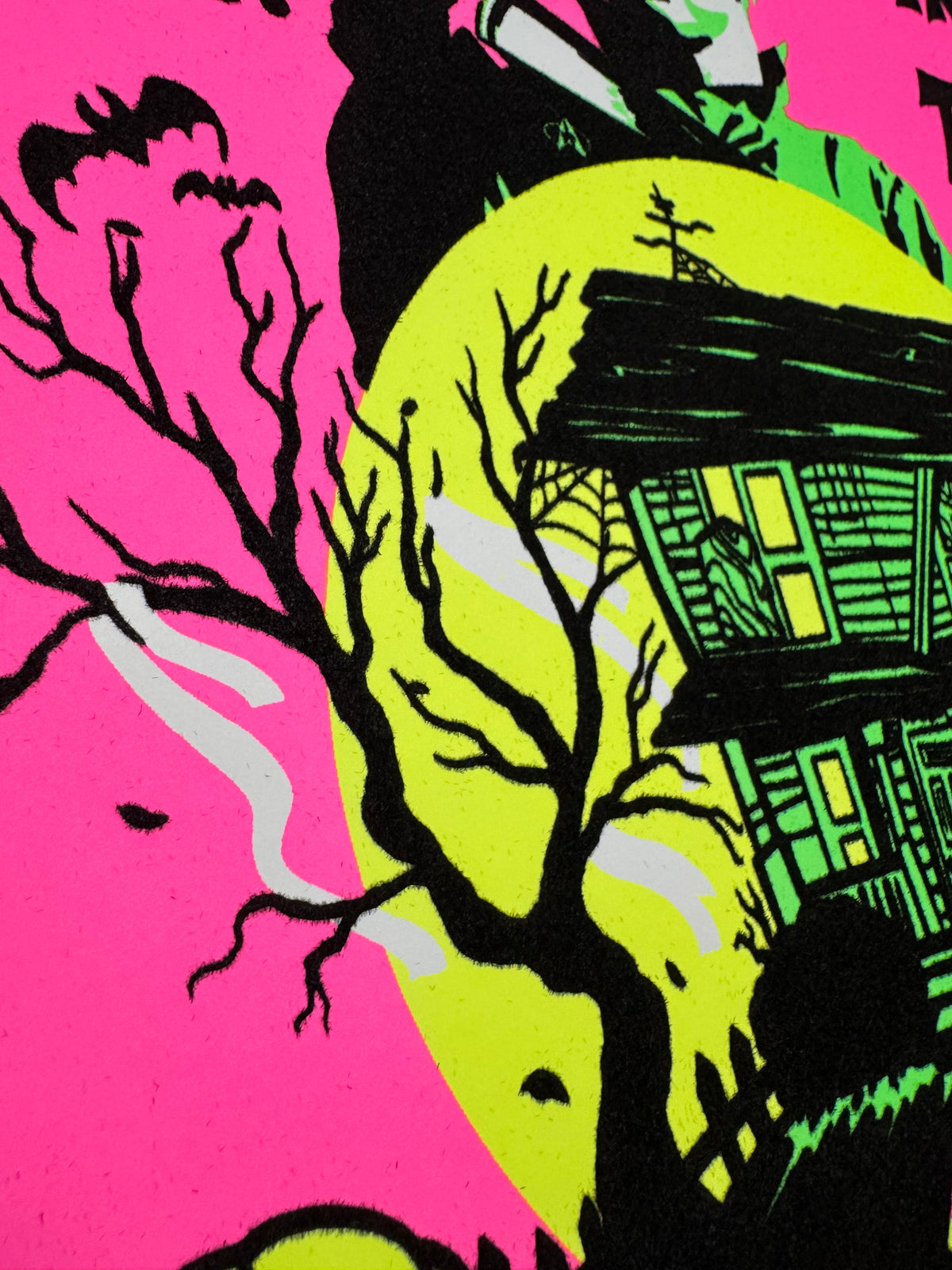 "The Season They Came Home" BlackLight Parody Print