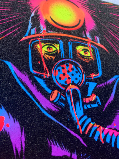 "My Valentine is Bloody" Parody Blacklight Print