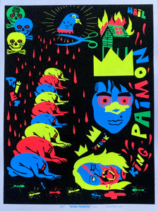 "King Paimon" Parody BlackLight Print