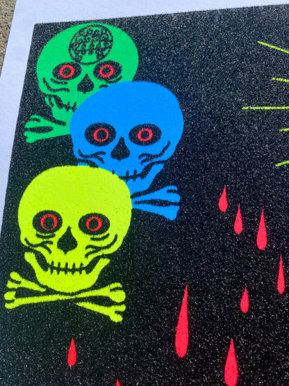 "King Paimon" Parody BlackLight Print