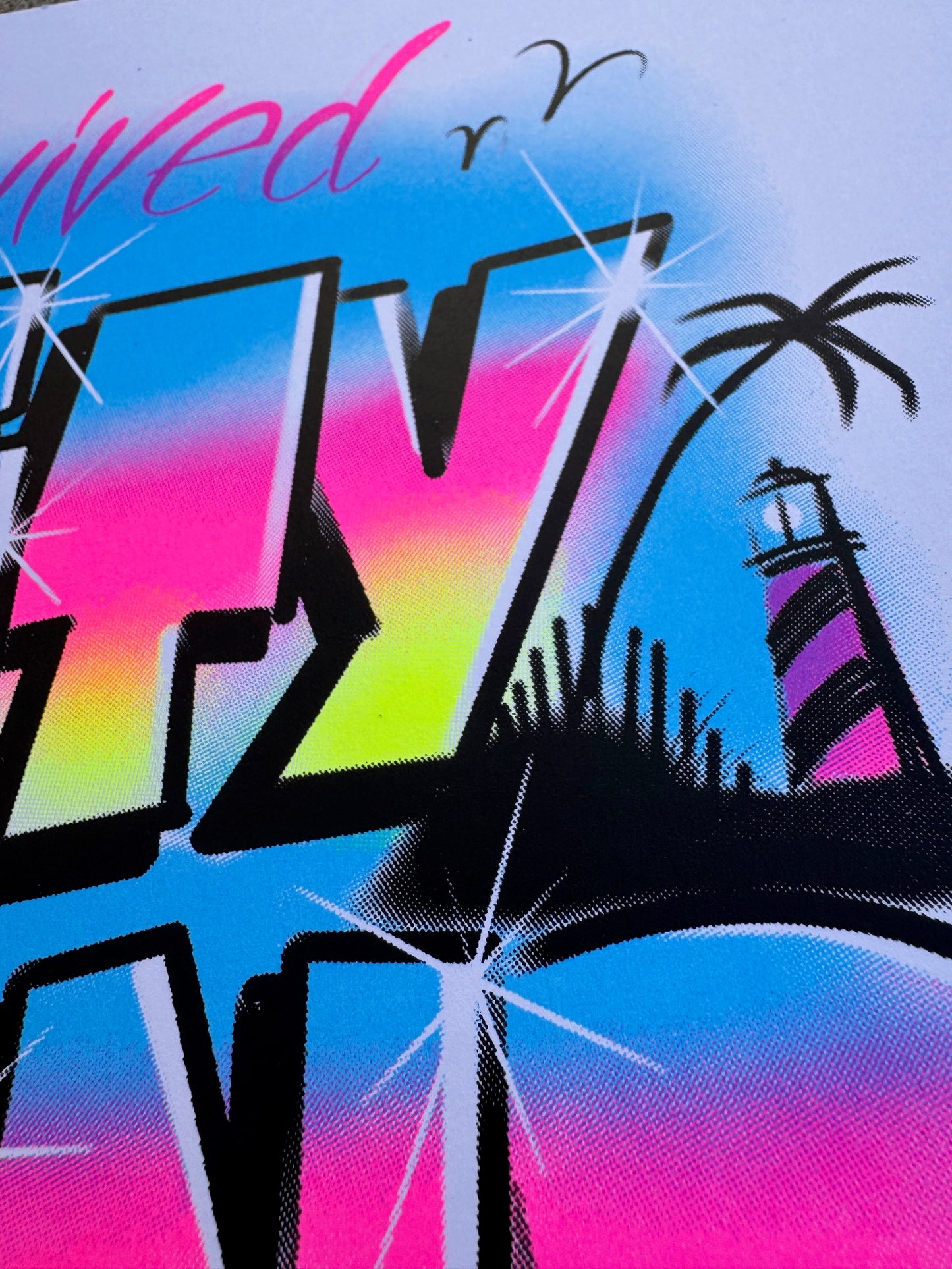 "Amity Island" UV Print