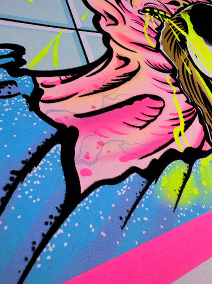 "You Are One" BlackLight Parody Print