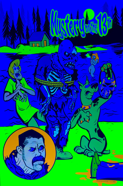 "Mystery on the 13th" UV Print