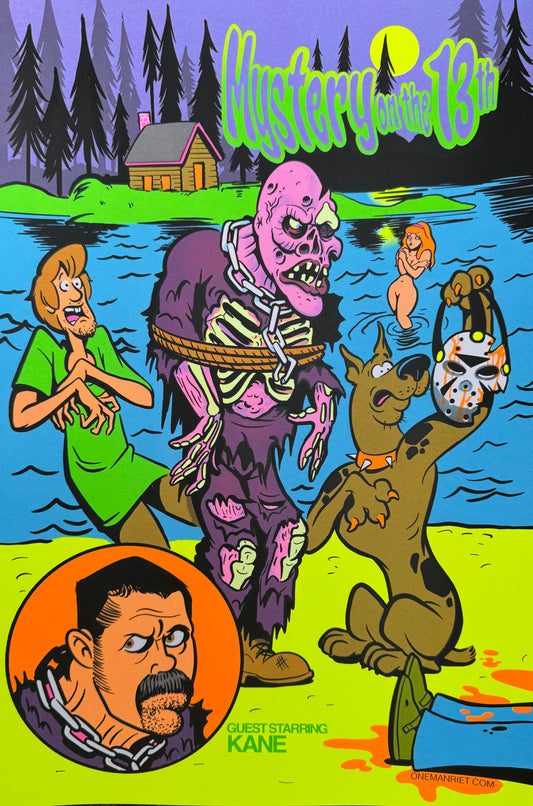 "Mystery on the 13th" UV Print