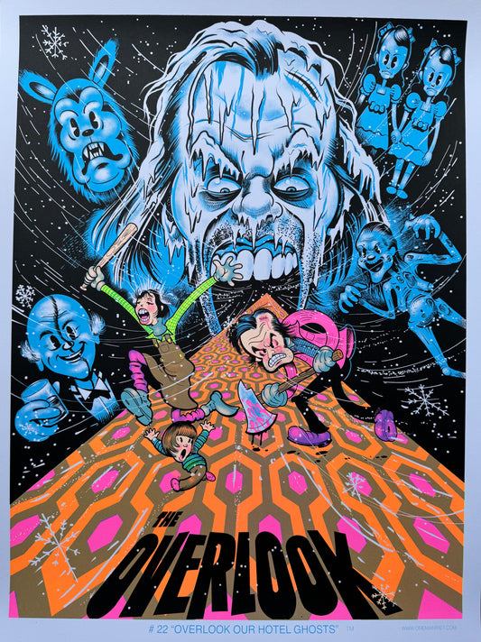 The OverLook Parody BlackLight Print