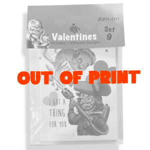 Set 9: Horror Valentines Cards