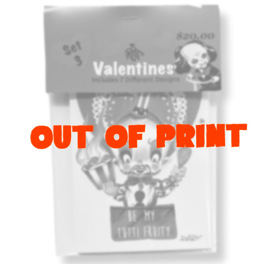 Set 3: Horror Valentine Cards