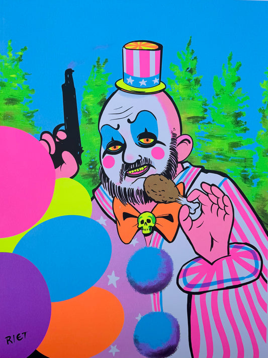 "John Wayne Spaulding"  parody UV Print